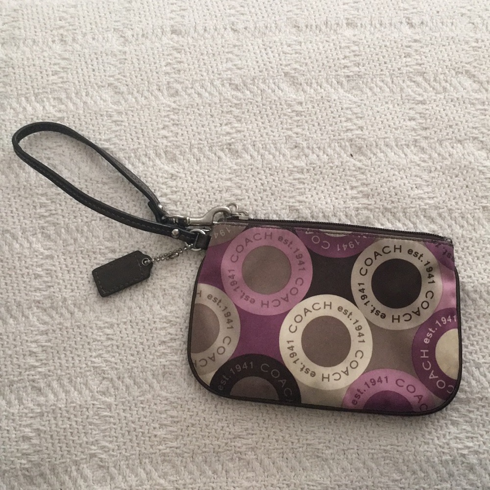 Coach wristlet